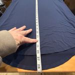 Nic+Zoe  navy blue cap sleeve buttery soft tshirt size M‎ Photo 4