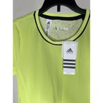 Adidas New  Neon Yellow Athletic Shirt XS Photo 3