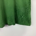 Dismero Lace Imprint Polo Top Made In Italy Size XL Green Photo 2