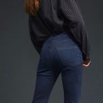 Anthropologie NWT $148 x Pilcro Mid-Rise Denim Slim Puddle Bootcut Jeans 24 Photo 0