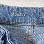 Old Navy  High Rise OG Straight Ankle Jeans Women Blue Denim Distressed  Size 6 Photo 5