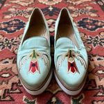 Australia Luxe Collective Embroidered Aztec Bird Slip Photo 0