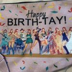 Taylor Swift  Swiftie Happy Birth-Tay! Cosmetic Makeup Bag Photo 1