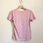 Nike DRI-FIT Pink Crewneck Heathered Short Sleeve Athletic Top XS Photo 5