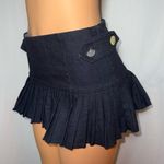 BlueAsphalt Y2K denim pleated mini skirt Photo 1