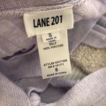 Lane 201  boutique boho summer lavender purple knit halter crop top S Photo 4