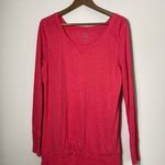 Old Navy Lightweight Sweatshirt L Coral Pink Pullover Long Sleeve Photo 0