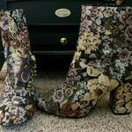 Urban Outfitters Vintage Style Floral Boots Photo 2