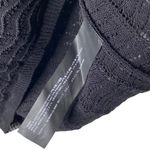 Theory ᯾ Crochet Sleeveless Knit Layer Sweater Shell ᯾ Black Semi Sheer ᯾ Medium Photo 5