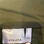 Athleta  Green Stretch Leggings Pockets EUC Sz Sm Nylon Spandex Casual Fitted Photo 5