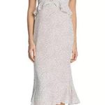 Lucy Paris NWT Marissa Ruffled Polka Dot Dress Size Small White & Black Photo 0