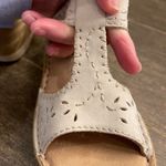 Naturalizer  Shoe Rosie-Moon Stone Soft N5 Comfort  8 N Wedge Leather Embroidered Photo 7