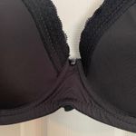 IZOD Black Bra Lace Trim Full Coverage Adjustable Straps 38C Intimates Feminine Photo 1