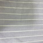 Old Navy  Blue and White Striped Shirt Ruffle Shoulder Size M NWT Photo 4