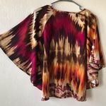 SHANNON FORD NEW YORK Womens Dolman Sleeve Top Size Medium Embellished Front Photo 5