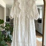Beautiful NWT Object Cloud Dancer White Lace Dress Size 6 Photo 0