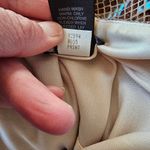 Moda Vintage International 90s Tan Reptile Halter Sheath Dress Size Medium Photo 7