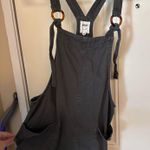 Aerie  Grey Overalls Linen Blend Photo 0