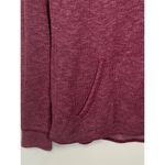 Aerie  Women's Knitted Long Sleeve Hoodie Pullover Sweater Red Purple Size XS Photo 3