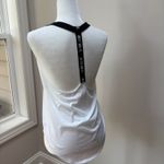 Nike Dri-FIT White Tank with Black Strap Photo 6