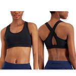 Ideology ID  Performance Medium Impact Sports Bra in Black Plus Size 1X New w/Tag Photo 1
