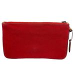 Coach Vintage  y2k Red 2 Toned Wristlet Photo 1