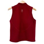IBEX Red Merino Wool Vest Sz XS Photo 4