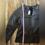 Banana Republic Brown Top V Neck Suit Blazer M - 100%polyester NWT Photo 7