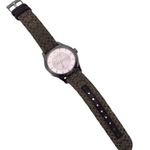 Coach Silver-tone Brown Canvas Ladies Wristlet Watch Photo 1