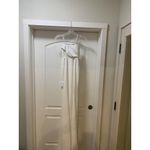 Lulus  Avowed Adoration Dress Womens XS White Slip Maxi Strappy Bridal Wedding Photo 4