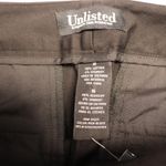 Unlisted KENNETH COLE Black Flat Front Pants Trousers Size 10 Photo 3