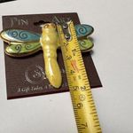Dragonfly Ceramic Insect Brooch Pin Pin Art Spoontiques Green Photo 6