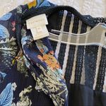 Foxiedox Anthropologie  Andora farfara floral lace mini dress size X small Photo 3