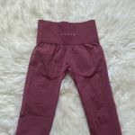 NVGTN Women's Maroon High-Waisted Seamless Leggings Photo 4