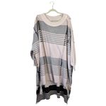 Free People Off the Shelf Maxi Sweater Mauve Chalk Pink Size Small Poncho Photo 1