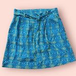 Escapada  Blue Patterned Women's Skirt New With Tag Size Small Photo 0