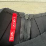 SPANX‎ Womens Black Short Sleeve Zip Back Slimming Funnel Top Shirt Size XL Photo 3