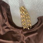 L'Agence L’AGENCE Ava Cutout Chain One-Shoulder Underwire One Piece Swimsuit,Small, $275 Photo 8