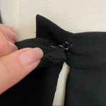 Tory Burch Skirt Classic Straight Knee Length Pencil Wool Blend Lined Black Photo 4