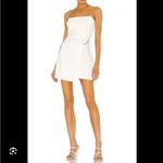 Amanda Uprichard Amanda‎ Uprichard white ivory mini dress with gold chains Photo 1
