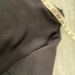 L.L. Bean Size M Black Elastic Waist Pull Soft Stretchy Wide Leg Lounge Pants Size M Photo 6