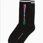 Kate Spade  Hello Stripe 3 Pack Socks NWT Photo 4