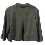 Style & Co Vintage Style Co 3 Quarter Sleeve Collared Cropped Large Button Jacket Petite 12 Photo 7