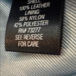 Apt. 9  Women's Black Lambskin Leather Jacket Size Large Photo 5