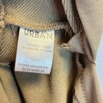 Alembika Urban Lava Tunic Dress in Tan Open Side Slits Mock Funnel Neck Sz S EUC Photo 8