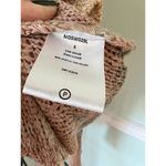 Miss Me  Green rust hooded Open Knit cardigan sweater size SMALL S Fringe Photo 3