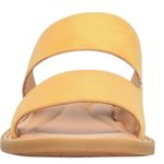 Born Mika Sandal Yellow Leather Slip On Slides NIB Size 8 Photo 8