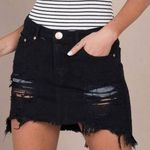 Vestique Black denim skirt Photo 0