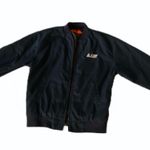 Streetwear Navy Blue Workwear Bomber Jacket 🔥 Size L Photo 3