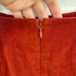 Abound  Corduroy Mini Skirt Burnt Orange Size S Fall Casual Everyday Date‎ Night Photo 6